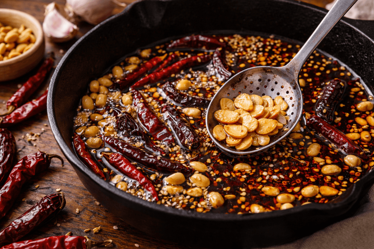 Salsa Macha: Crunchy Chile Oil Salsa with Bold Heat